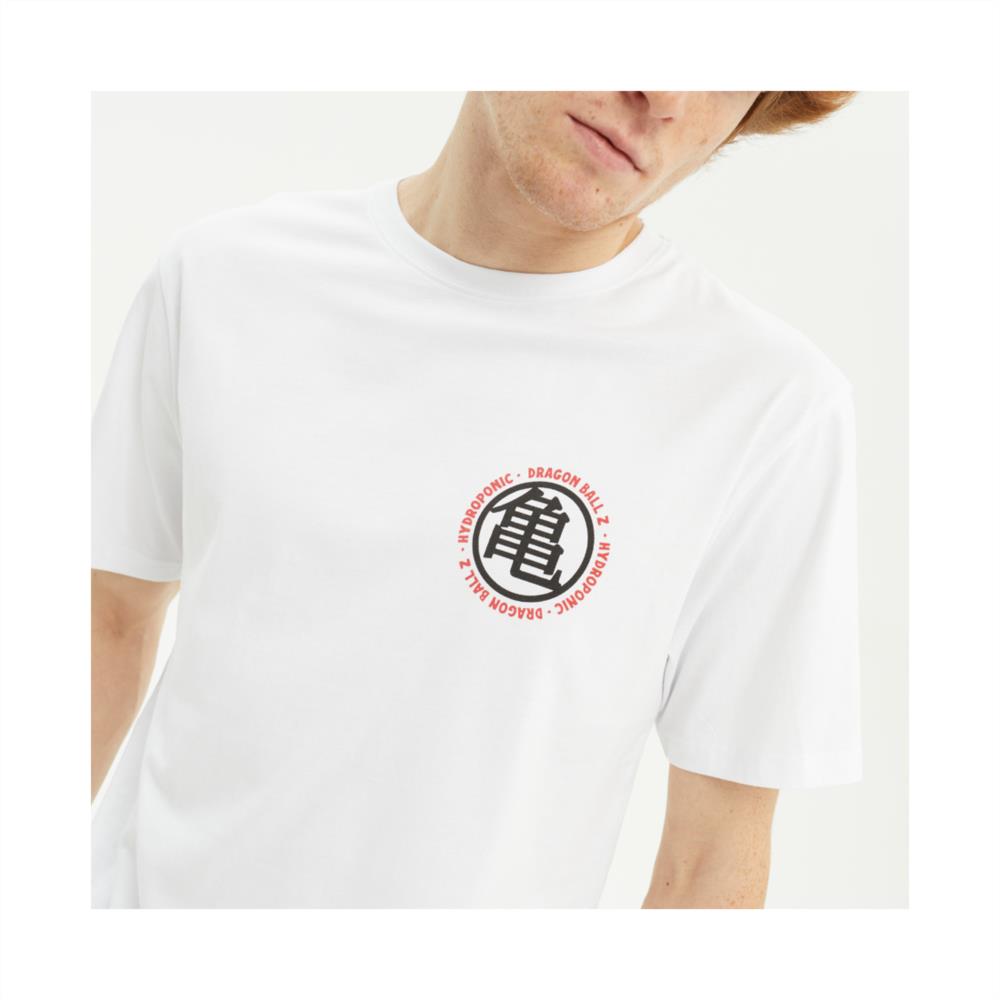 Boy HYDROPONIC T-Shirt Dragon Ball Z Roshi WHITE - 2