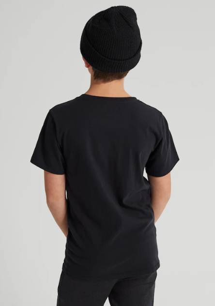 Kids BURTON Classic Mountain High Short Sleeve T-Shirt TRUE BLACK 179541 001 - 2