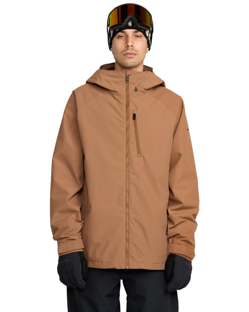  Men VOLCOM 2836 Snowboard Insulated Jacket TERRA BROWN - 1