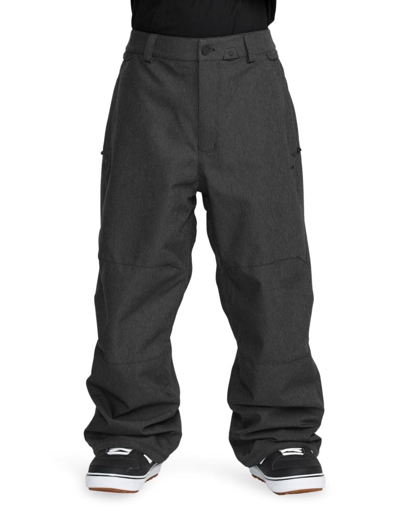Men VOLCOM Snowboard Billow Pant BLACK DENIM - 2