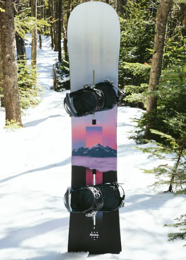 Women BURTON Hideaway Flat Top Snowboard 10696108000 - 1