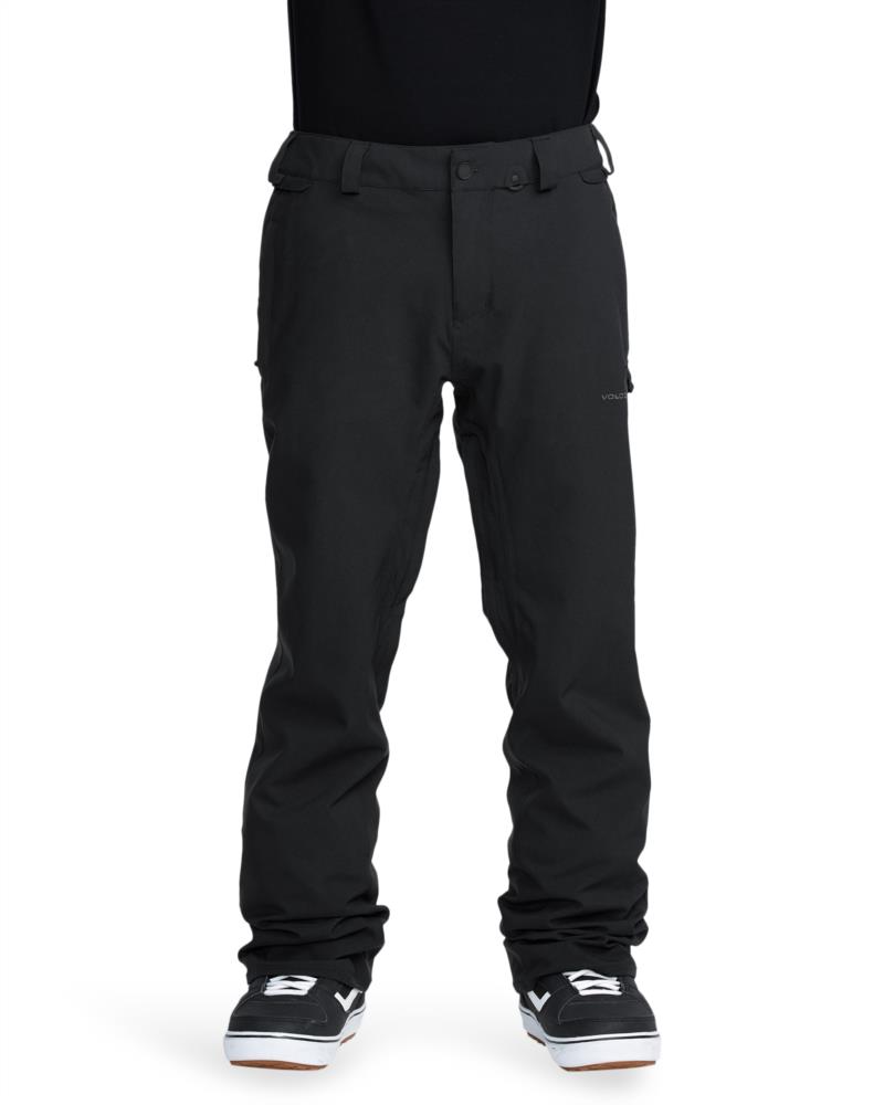 Men VOLCOM Freakin Snow Chino Pant BLACK - 2
