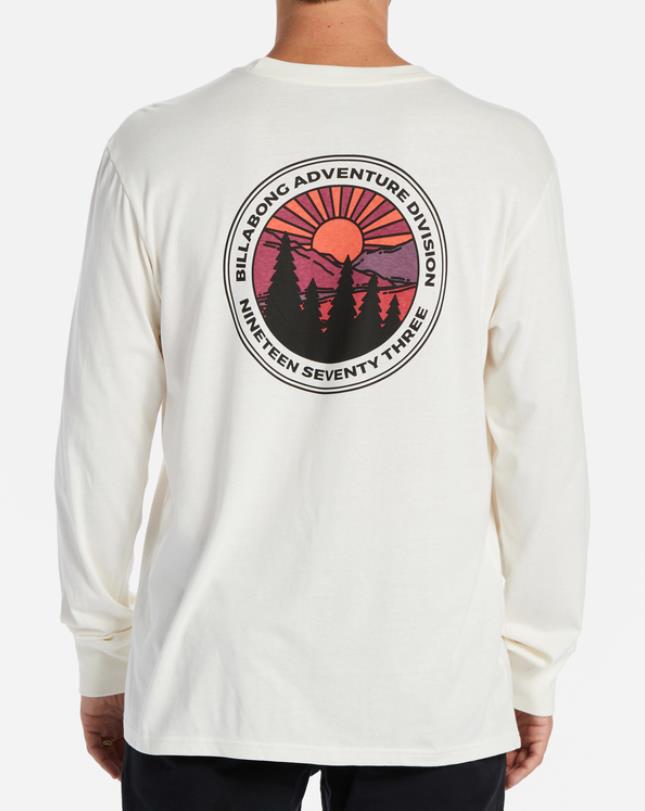 Men BILLABONG Rockies T-Shirt OFF WHITE- 2