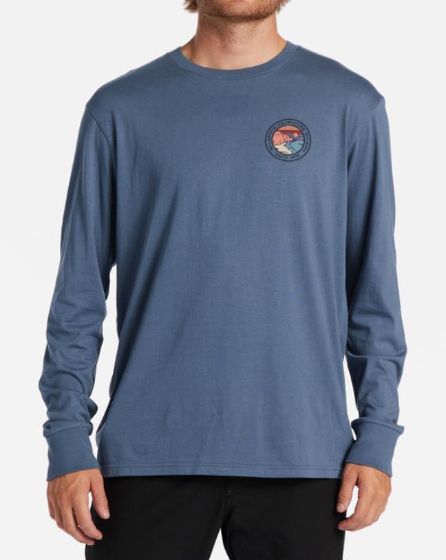 Men BILLABONG Rockies T-Shirt North Sea - 1