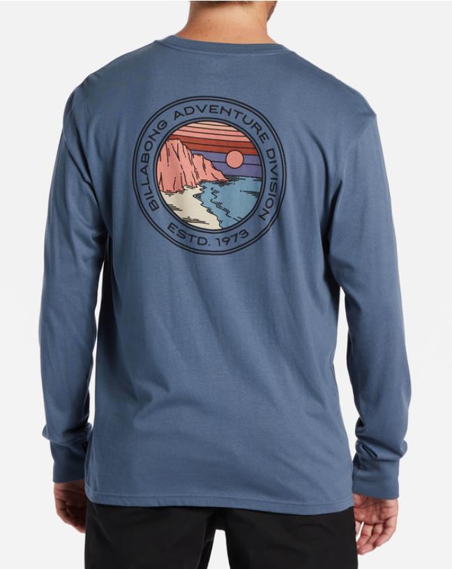 Men BILLABONG Rockies T-Shirt North Sea - 2