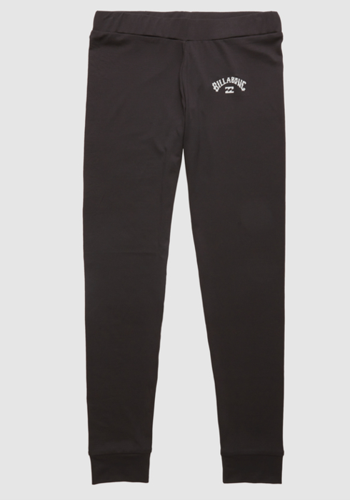 Womens BILLABONG Warm Up LS Pant BLACK Z6SF11 BIF1 1