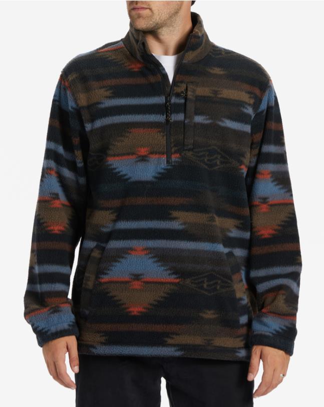 Men BILLABONG Boundary Hoodie BLACK - 1