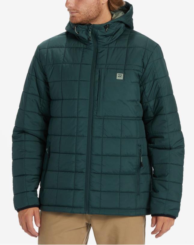 Men BILLABONG Journey Jacket DARK FOREST - 1