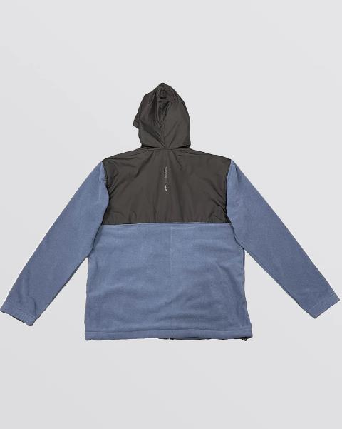 Men BILLABONG Boundary Lite Zip Hoodie SLATE BLUE