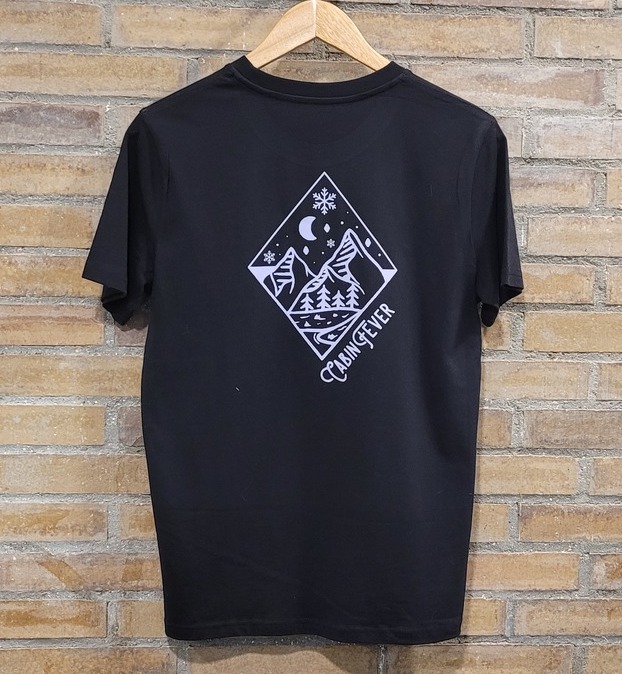 CABIN FEVER Moontan Logo T-Shirt BLACK 2