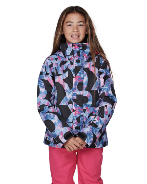 Girl ROXY Jetty Snow Jacket TRUE BLACK FAMOUS AL 1