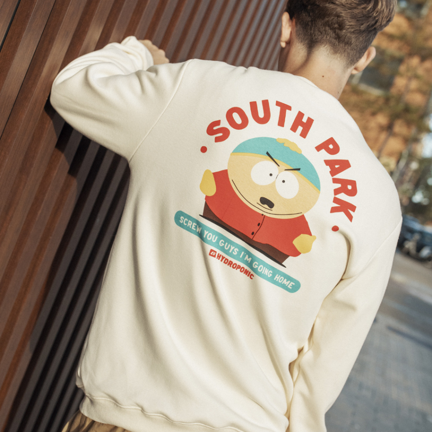 Men HYDROPONIC Cartman Hoodie OFF WHITE 22545 - 1