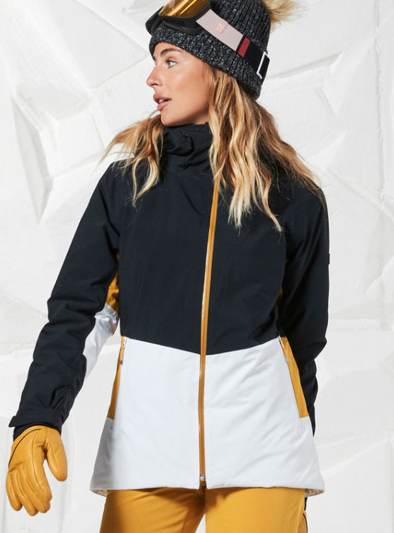 Women ROXY Peakside Jacket TRUE BLACK ERJTJ03366-KVJ0 - 1