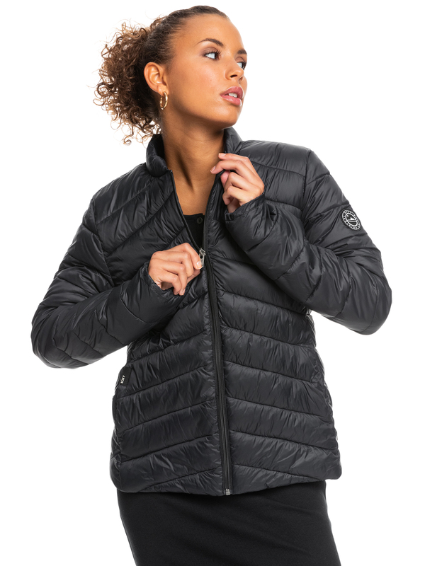 Woman ROXY Coast Road Jacket ANTHRACITE - 2