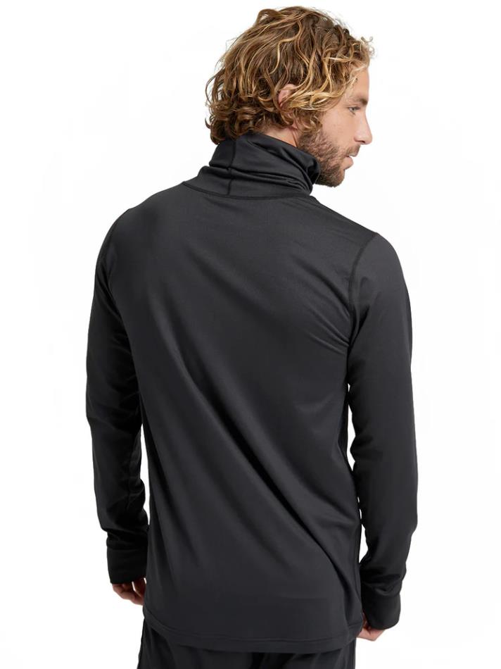 Men's BURTON Midweight Long Neck TRUE BLACK 2