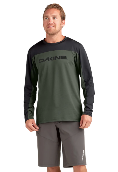 Men DAKINE Skyline Long Sleave Jersey PEAT GREEN DKA347M0009 - 1