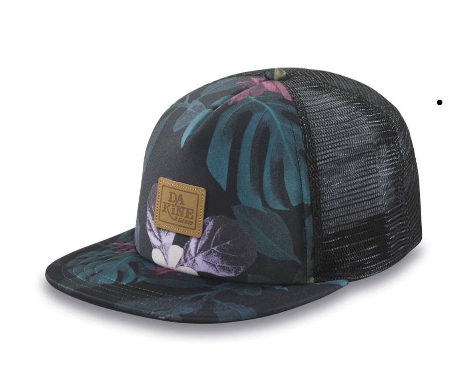 Women DAKINE Hula Trucker Hat TROPIC DUSK - 1