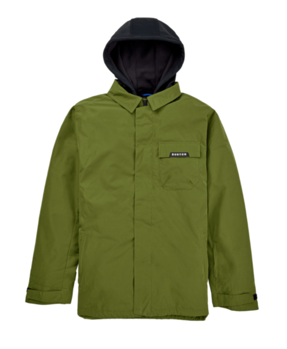 Mens BURTON Dunmore 2L Jacket CALLA GREEN 130671-303